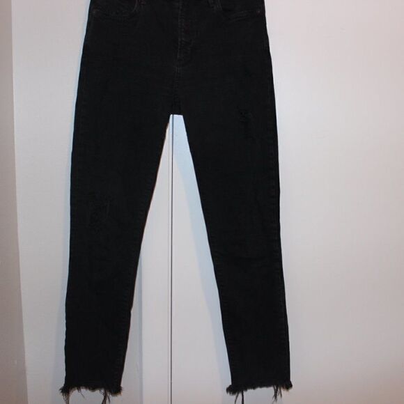 AGOLDE Sophie High Rise Skinny Crop in Harlow Destructed Size 27 - Picture 9 of 16